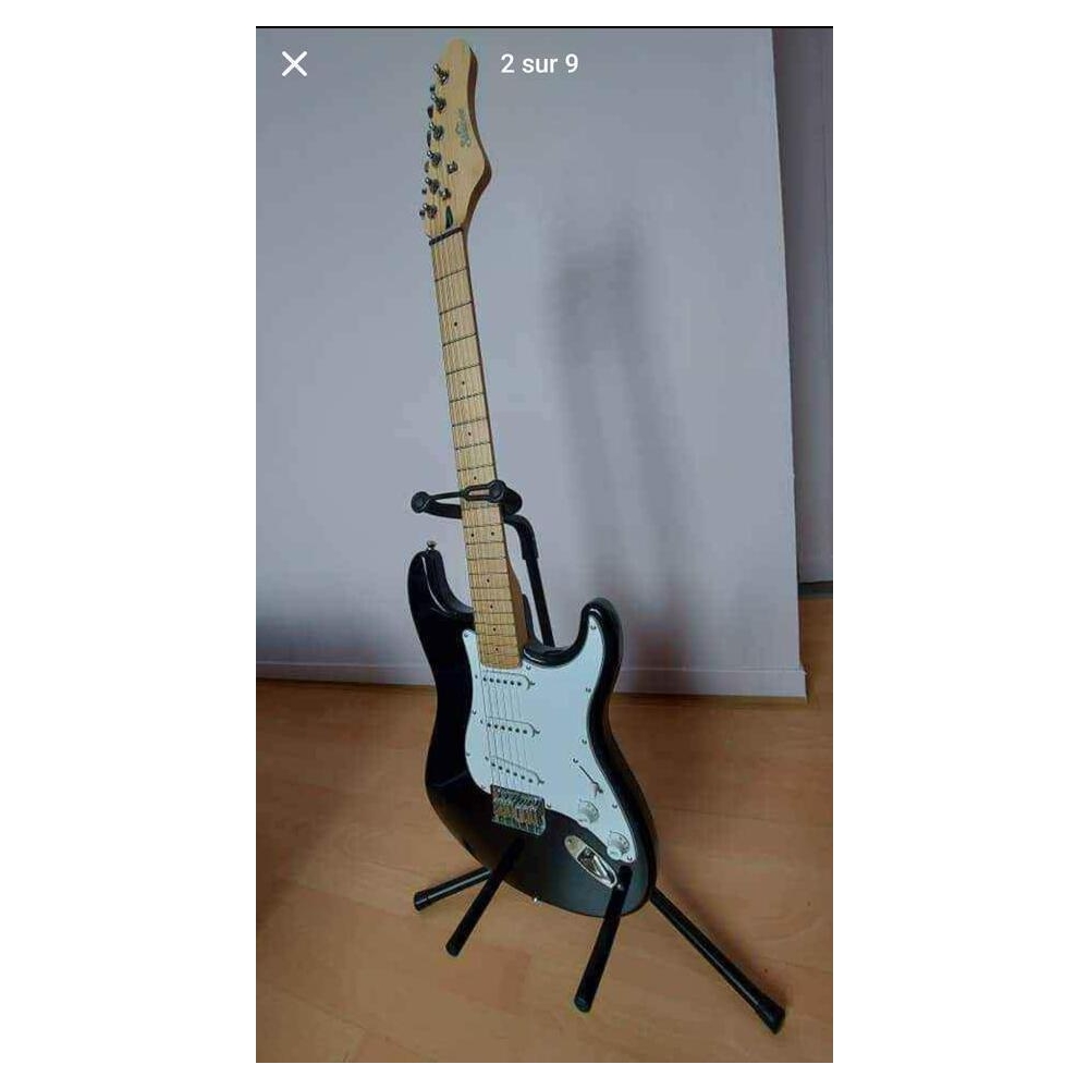 Pach Shiver / Fender - Guitarra eléctrica + amplificador