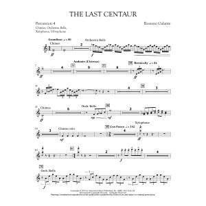 The Last Centaur - Percussion 4