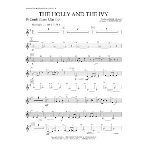 The Holly and the Ivy - Bb Contrabass Clarinet