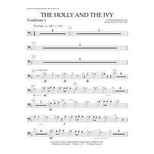 The Holly and the Ivy - Trombone 1