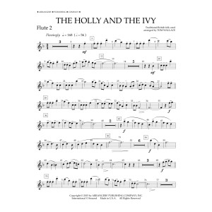 The Holly and the Ivy - Flute 2