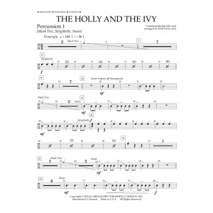 The Holly and the Ivy - Percussion 1