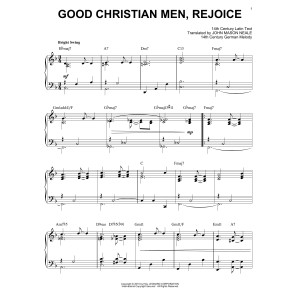 Good Christian Men, Rejoice [Jazz version] (arr. Brent Edstrom)