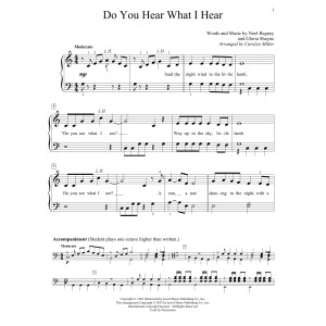 Do You Hear What I Hear (arr. Carolyn Miller)