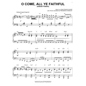O Come, All Ye Faithful (Adeste Fideles) [Jazz version] (arr. Brent Edstrom)