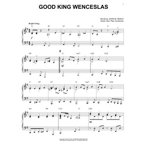 Good King Wenceslas [Jazz version] (arr. Brent Edstrom)