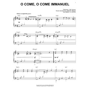 O Come, O Come Immanuel [Jazz version] (arr. Brent Edstrom)