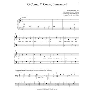 O Come, O Come, Emmanuel