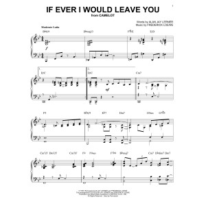 If Ever I Would Leave You [Jazz version] (arr. Brent Edstrom)
