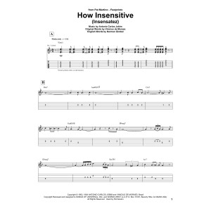 How Insensitive (Insensatez)