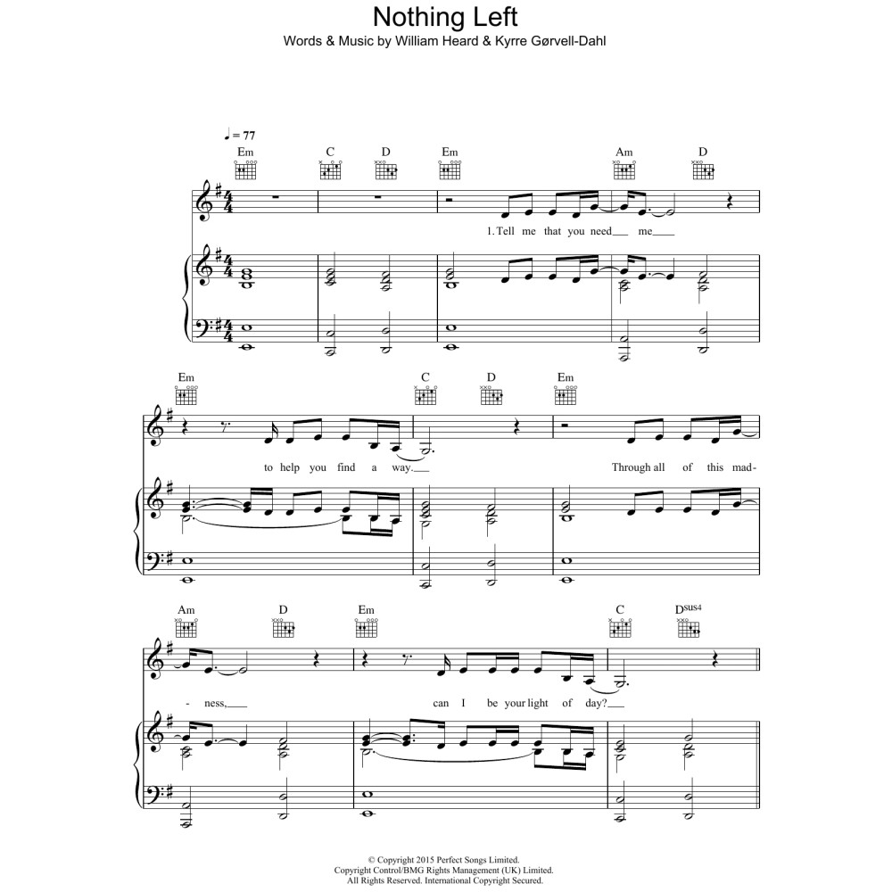Nothing Left (featuring William Heard)