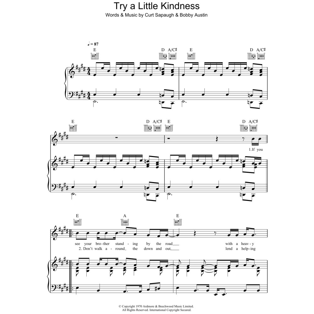 Try A Little Kindness