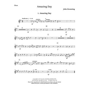 Amazing Day - Oboe