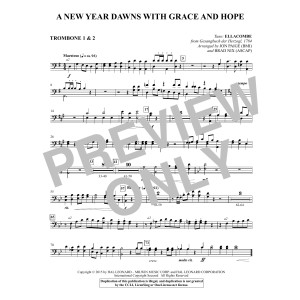 A New Year Dawns with Grace and Hope - Trombone 1 & 2