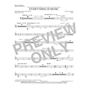 Everything Is Music - Bass Trombone