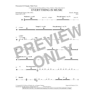 Everything Is Music - Percussion 2