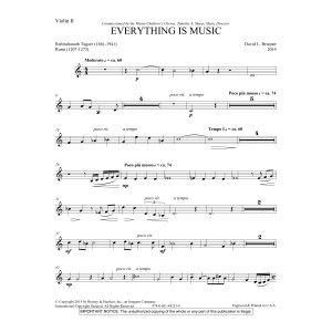 Everything Is Music - Violin 2