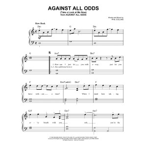 Against All Odds (Take A Look At Me Now)