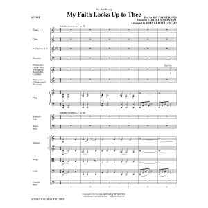 My Faith Looks Up To Thee - Full Score