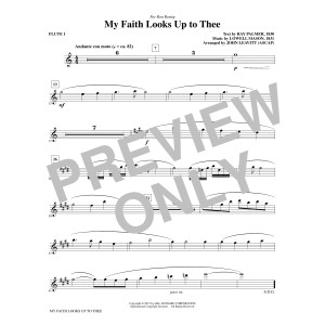 My Faith Looks Up To Thee - Flute 1