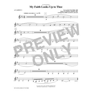 My Faith Looks Up To Thee - A Clarinet 2