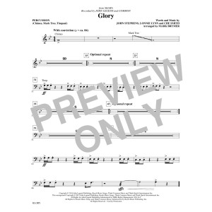 Glory - Percussion