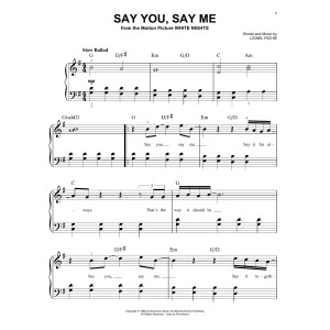 Say You, Say Me