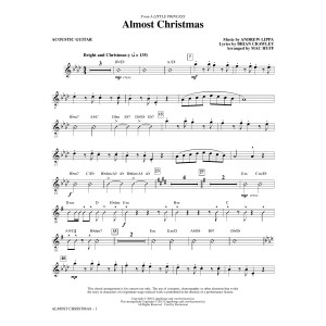 Almost Christmas - Acoustic Guitar