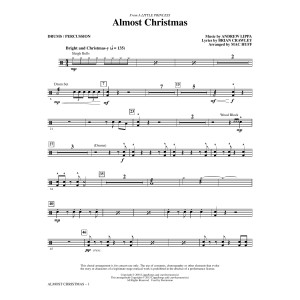 Almost Christmas - Drums & Percussion