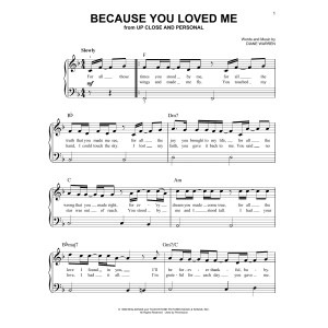 Because You Loved Me