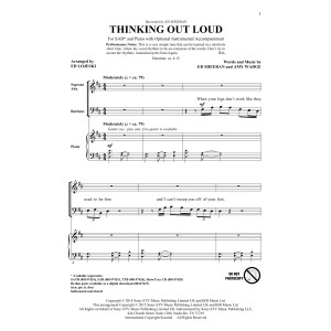 Thinking Out Loud (arr. Ed Lojeski)