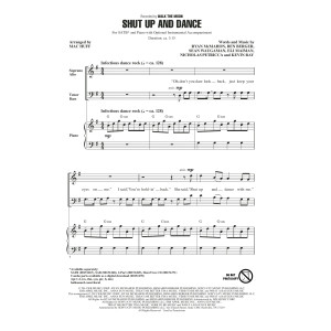 Shut Up And Dance (arr. Mac Huff)