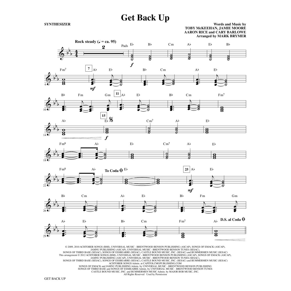 Get Back Up - Synthesizer