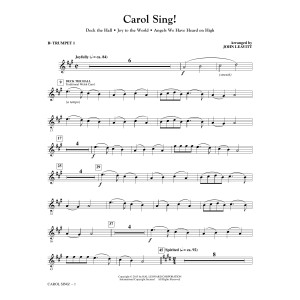 Carol Sing! - Bb Trumpet 1
