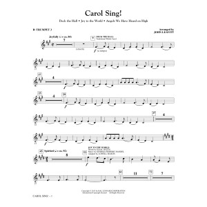 Carol Sing! - Bb Trumpet 3