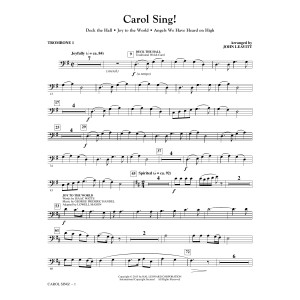 Carol Sing! - Trombone 1