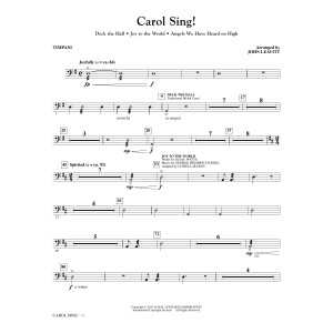 Carol Sing! - Timpani