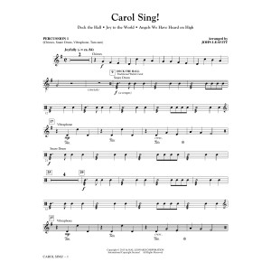 Carol Sing! - Percussion 1