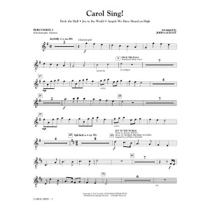 Carol Sing! - Percussion 2