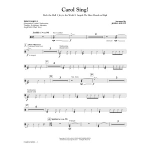 Carol Sing! - Percussion 3