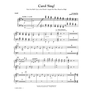Carol Sing! - Harp