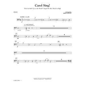 Carol Sing! - Cello