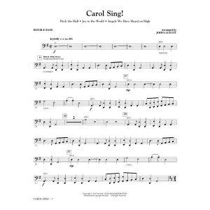 Carol Sing! - Double Bass