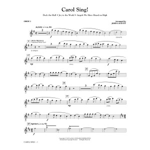 Carol Sing! - Oboe 1