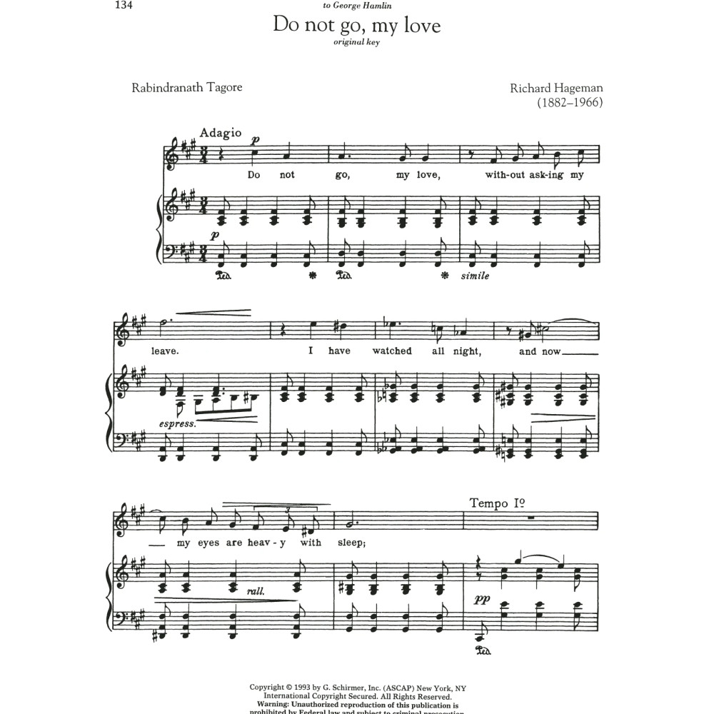 Do Not Go, My Love
