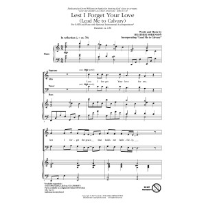 Lest I Forget Your Love (Lead Me To Calvary)