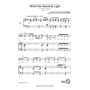 Shine The Heavenly Light (arr. Rollo Dilworth)
