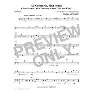 All Creatures, Sing Praise - Trombone 2