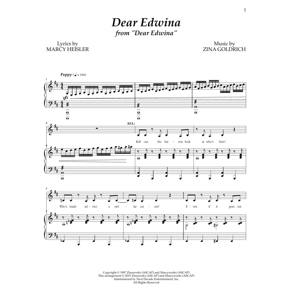 Dear Edwina