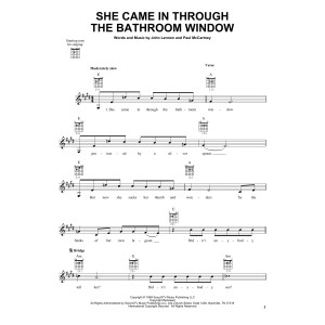 She Came In Through The Bathroom Window
